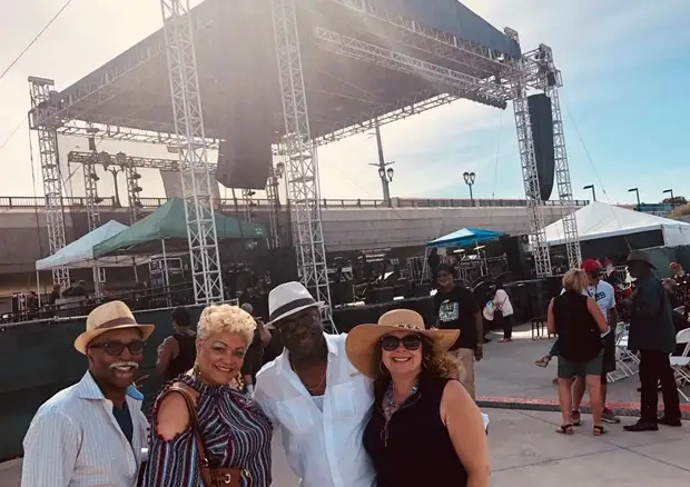 Napa Valley Jazz Getaway with friends Elliott & LaTonya Lawson — Napa, CA